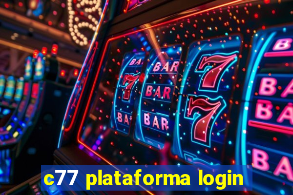 c77 plataforma login